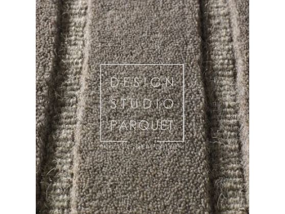 Ковер ручной работы Jacaranda Carpets Velvet Stripe Оловянный + Серый